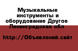 Музыкальные инструменты и оборудование Другое. Ленинградская обл.